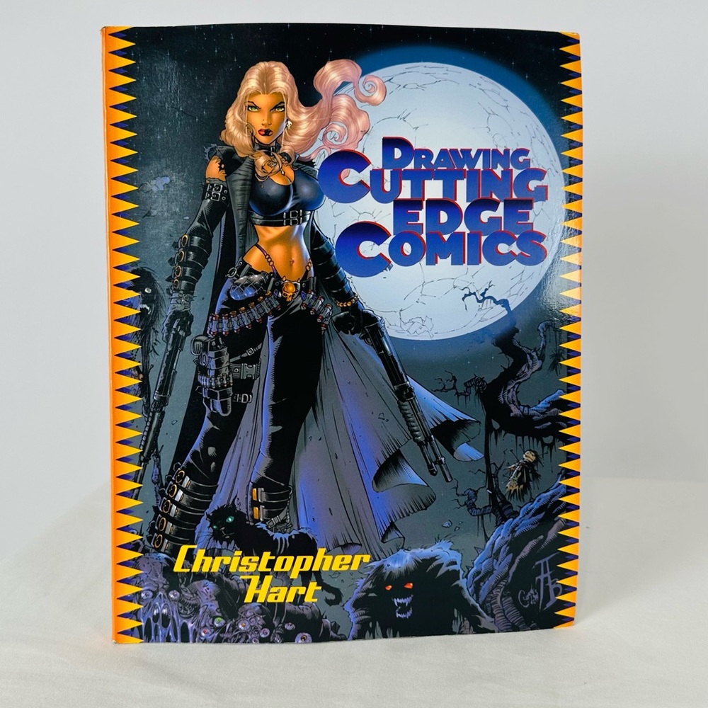 Book, “Drawing Cutting Edge Comics” by Christopher Hart, Comics, Drawing
